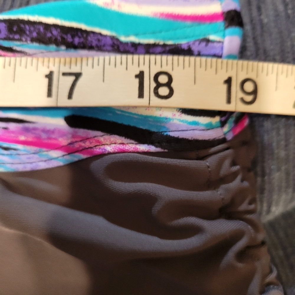 Swim Skirt With Built In Bikini String To Side 2xl - image 3